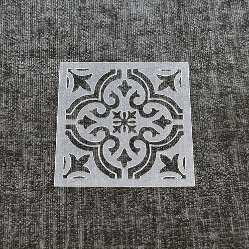 Tile stencil design - -, 43