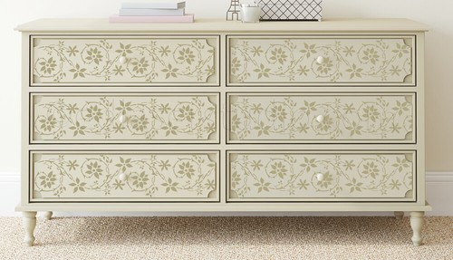 Large flower stencil - large,