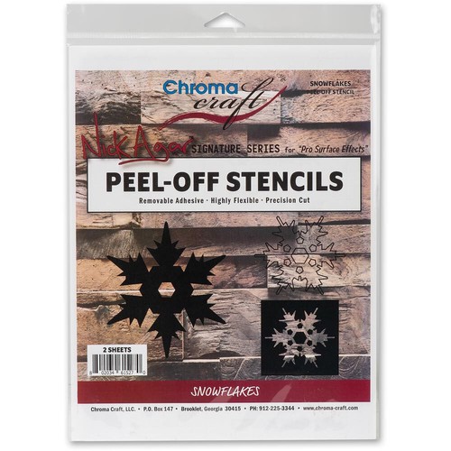 Chroma craft peel off - craft, stencils
