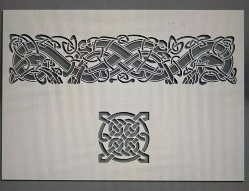 Celtic border reusable - border,