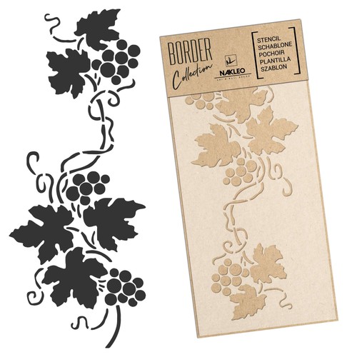 Reusable stencil border - reusable,