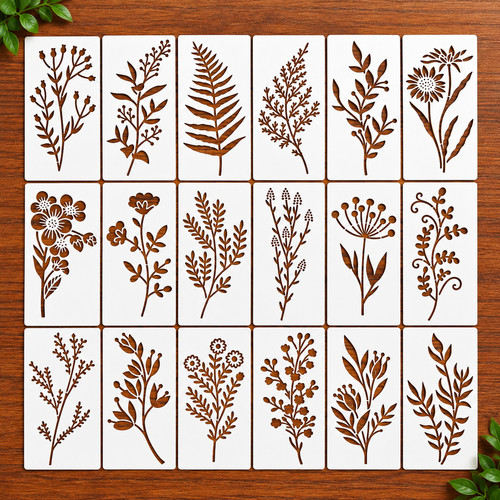 Pcs diy floral painting - 18,