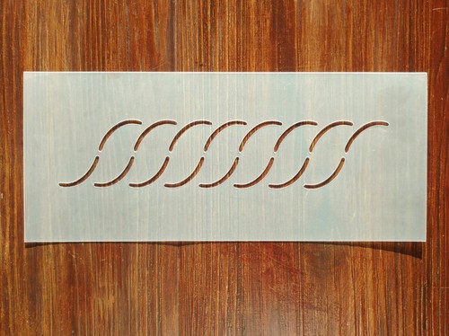 Rope border quilting - border,