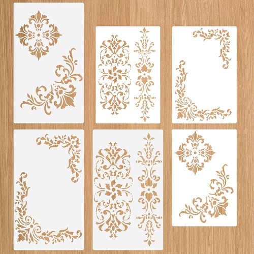 Pcs craft stencils - 6,