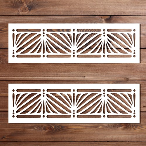 Art deco stripes pattern - stripes,