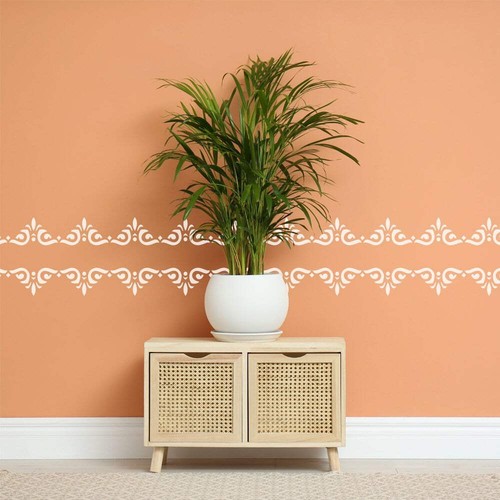 Amara damask border - border,