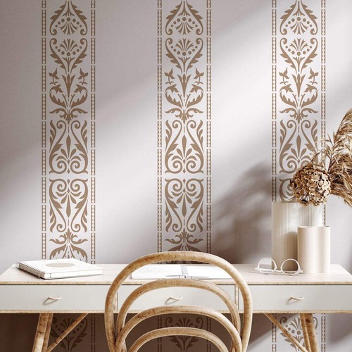 Lucia border stencil - border,