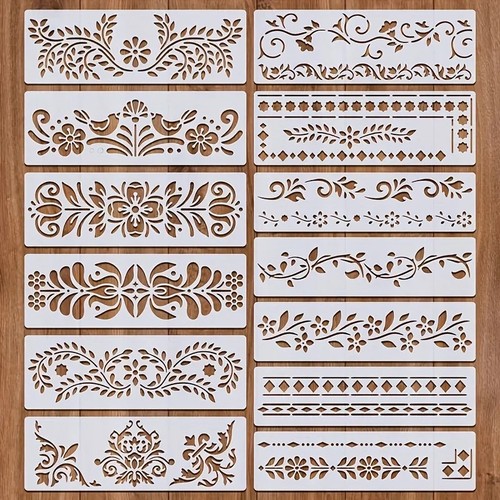 13pcs reusable border painting - 13pcs,