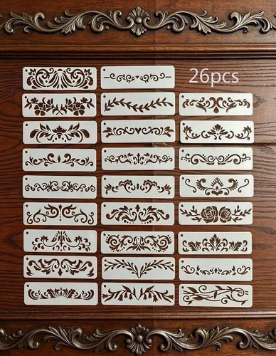 26pc vintage floral - 26pc,
